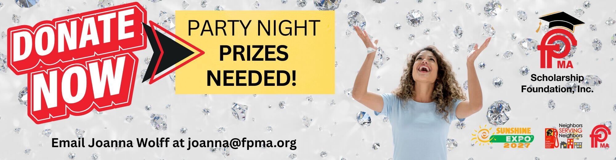 Party Night Prizes Needed