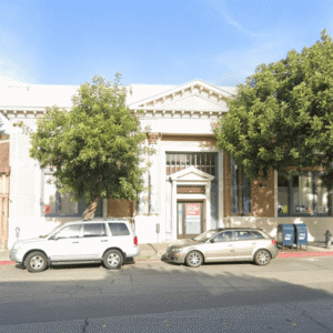 The former Bank of America building at 60 Throckmorton Ave.