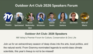 Outdoor Art Club: 2026 Speakers