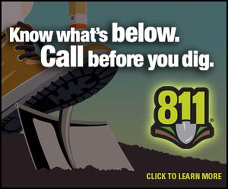 811 Call before you dig