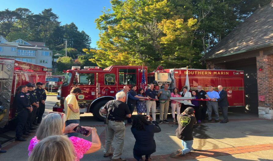Fire Department Ribbon Cutting