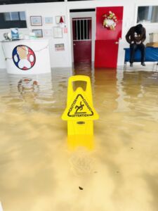 flooding from king tide floods