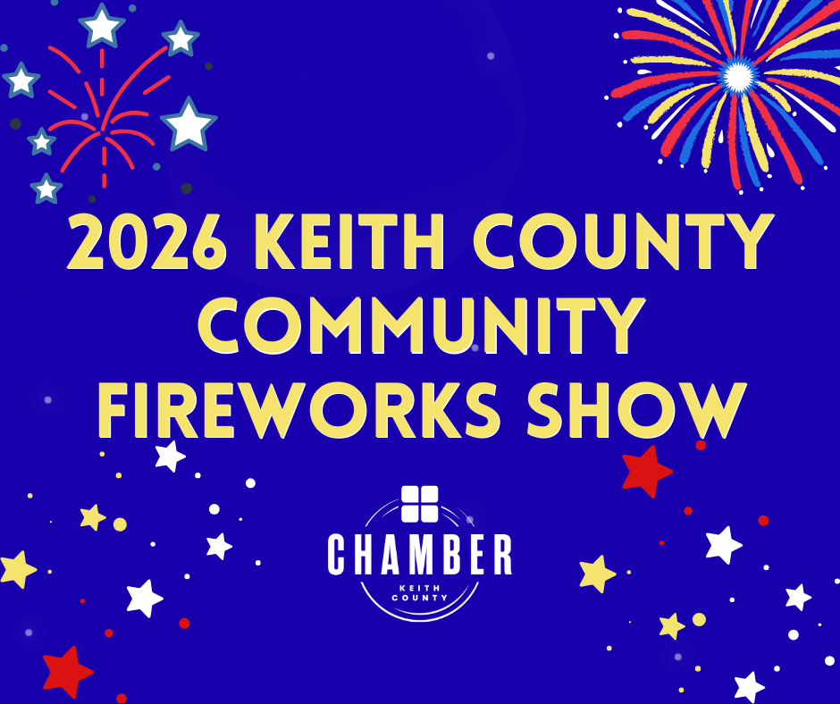 2026 Keith County Community Fireworks Show graphic
