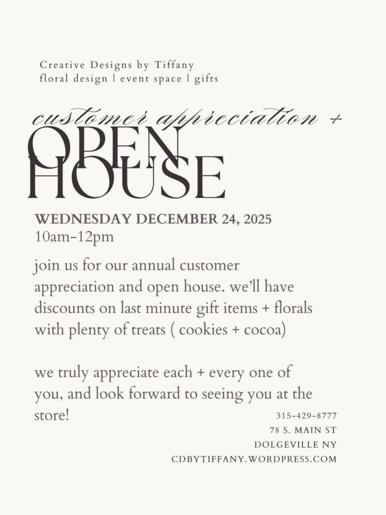 Customer Appreciation Open House