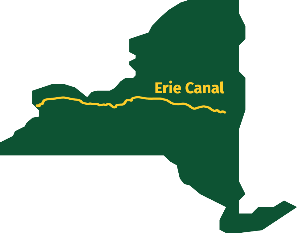 Erie Canal Map