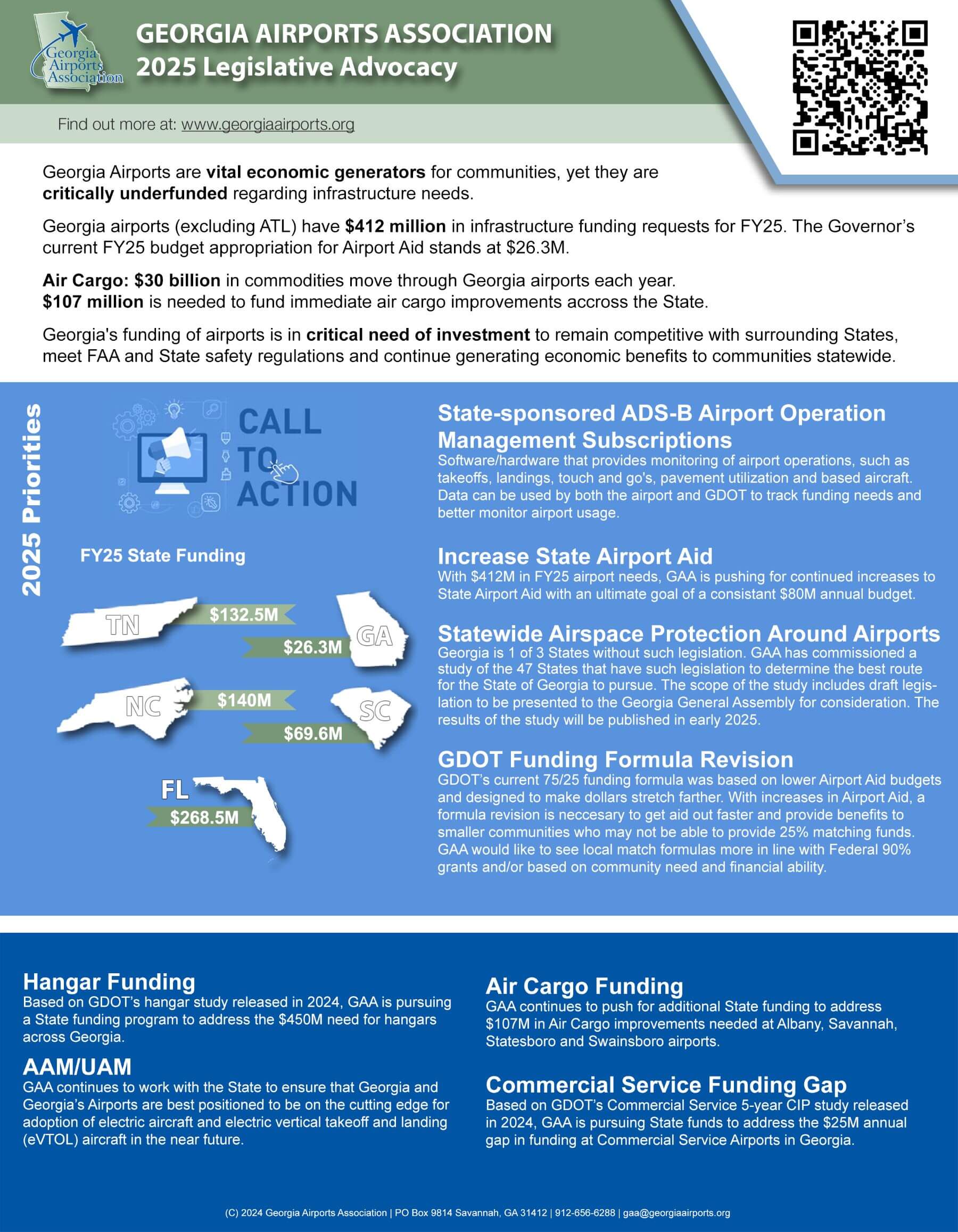 Legislative Advocacy flyer