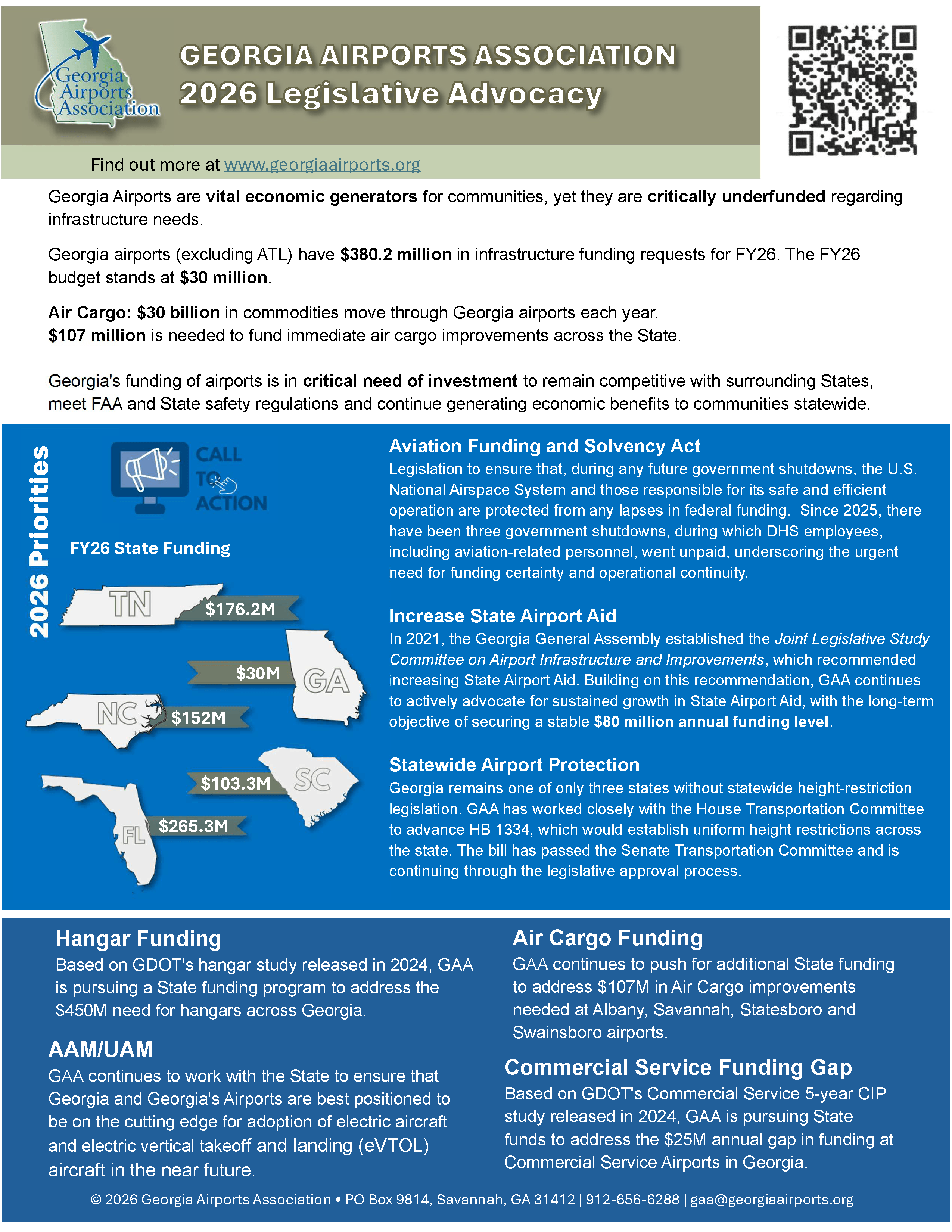GAA Legislative Agenda 2026-2