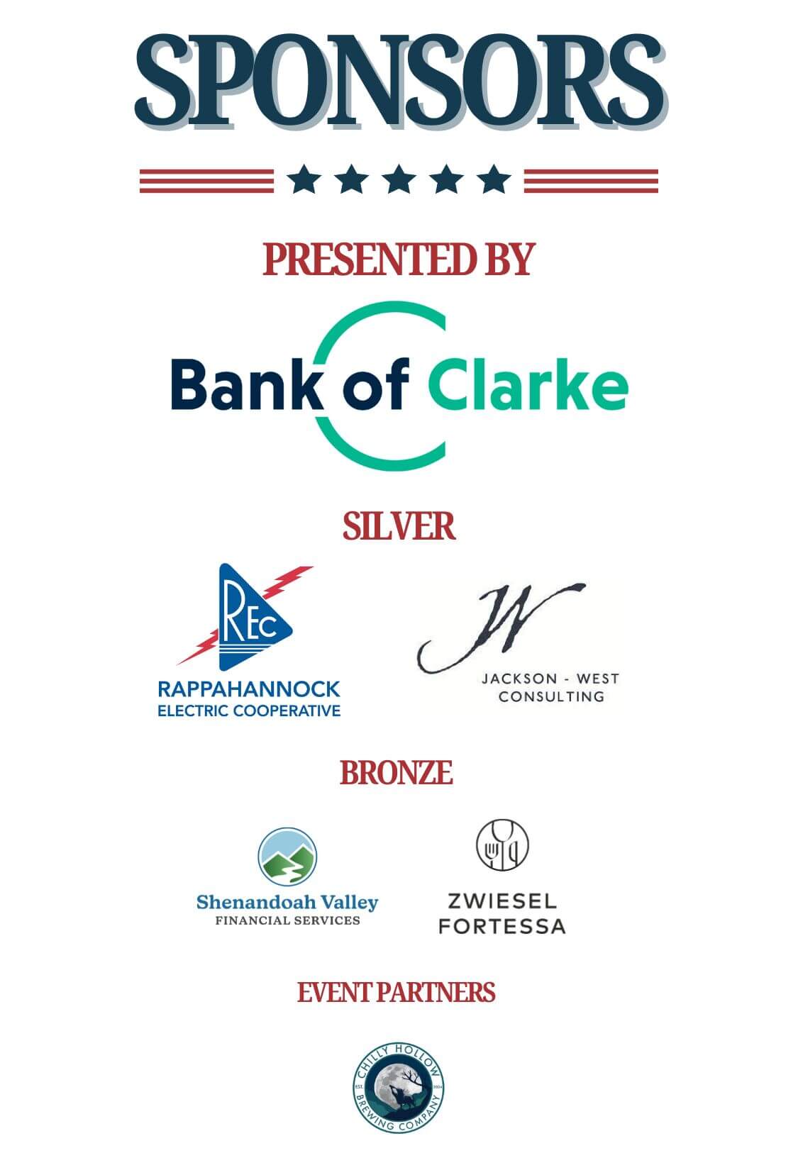 2026 Hob Nob Sponsors