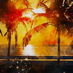 beach-sunset-art