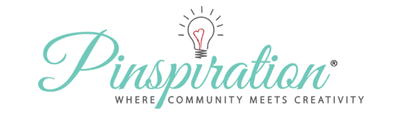 Pinspiration logo, where community meets creativity