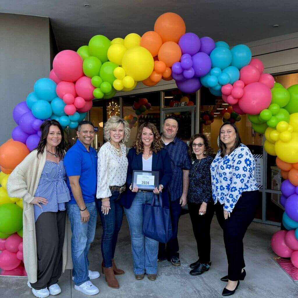 ambassadors at ribbon cutting