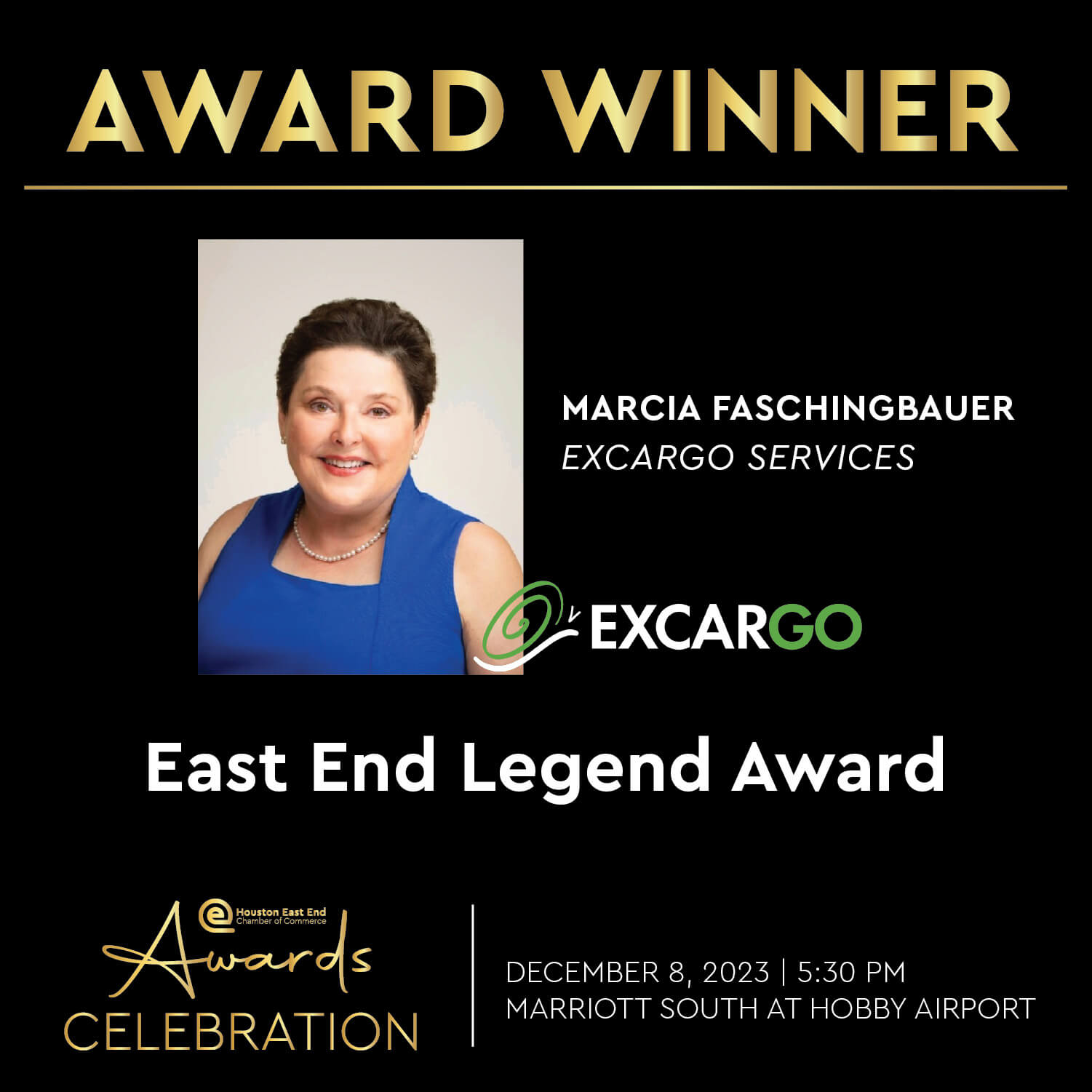 SM Awards - East End Legend - Marcia