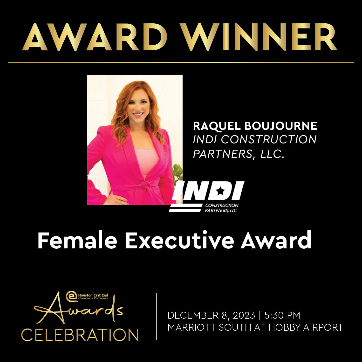 SM Awards - Female Executive