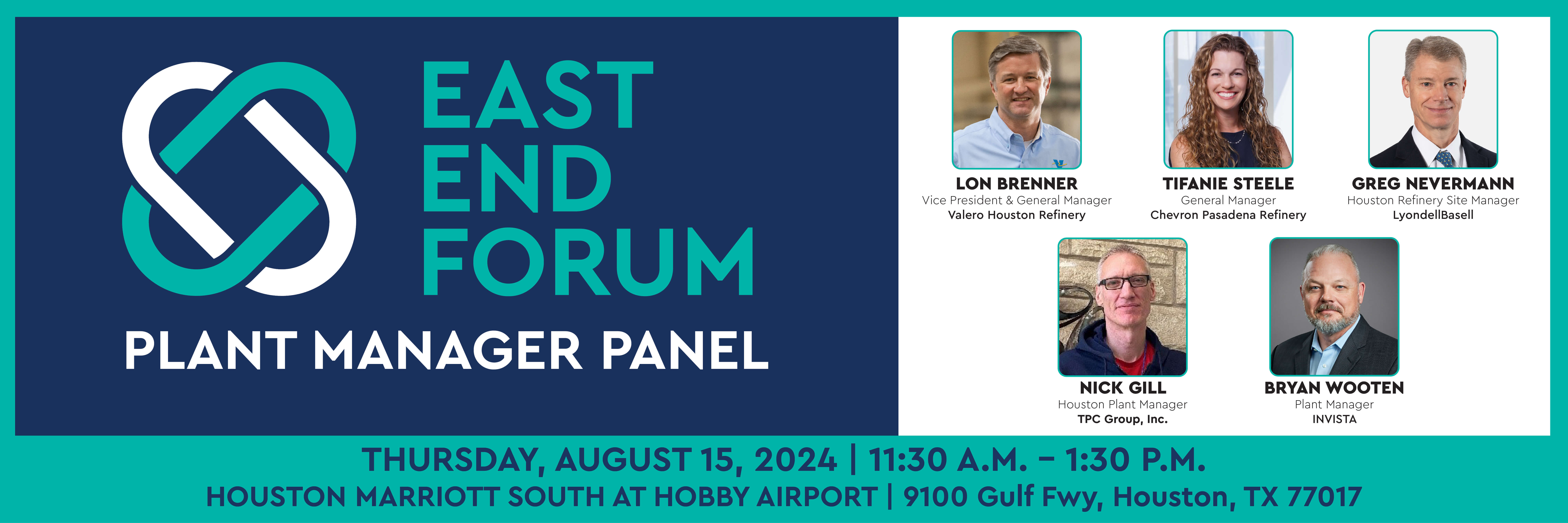 2024 East End Forum: Plant Manager Panel