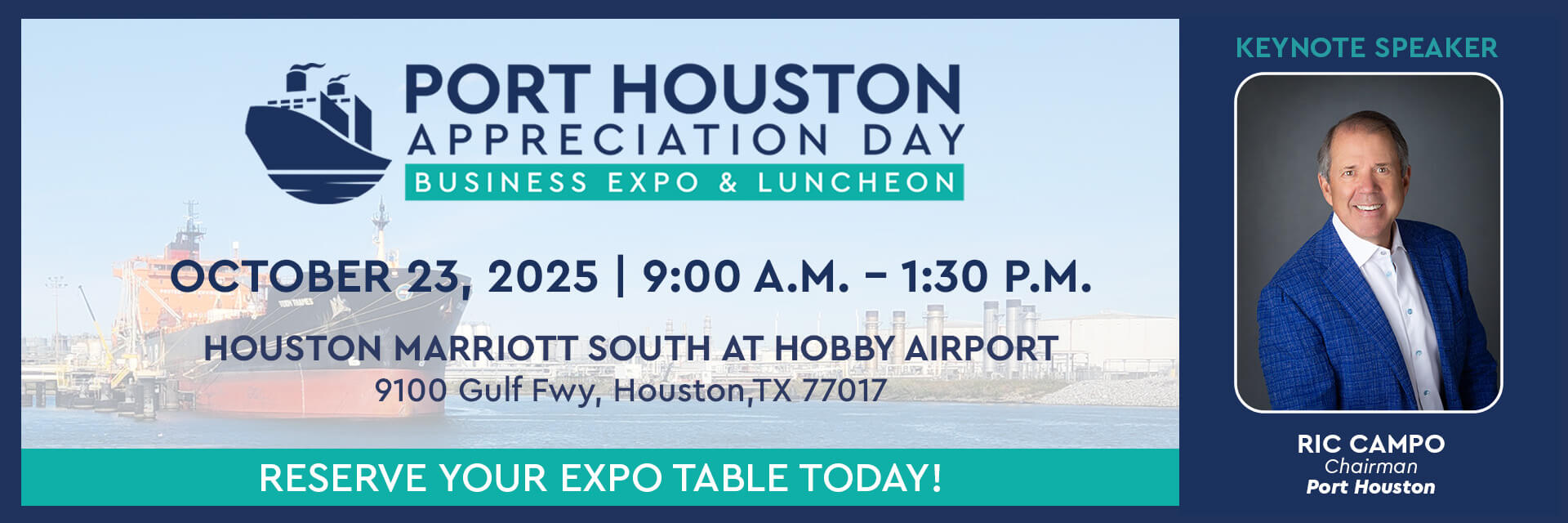 Port Houston Appreciation Day Business Expo & Luncheon 10.23.25