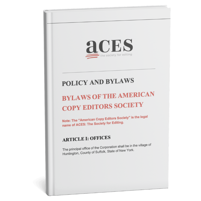 POLICY AND BYLAWS