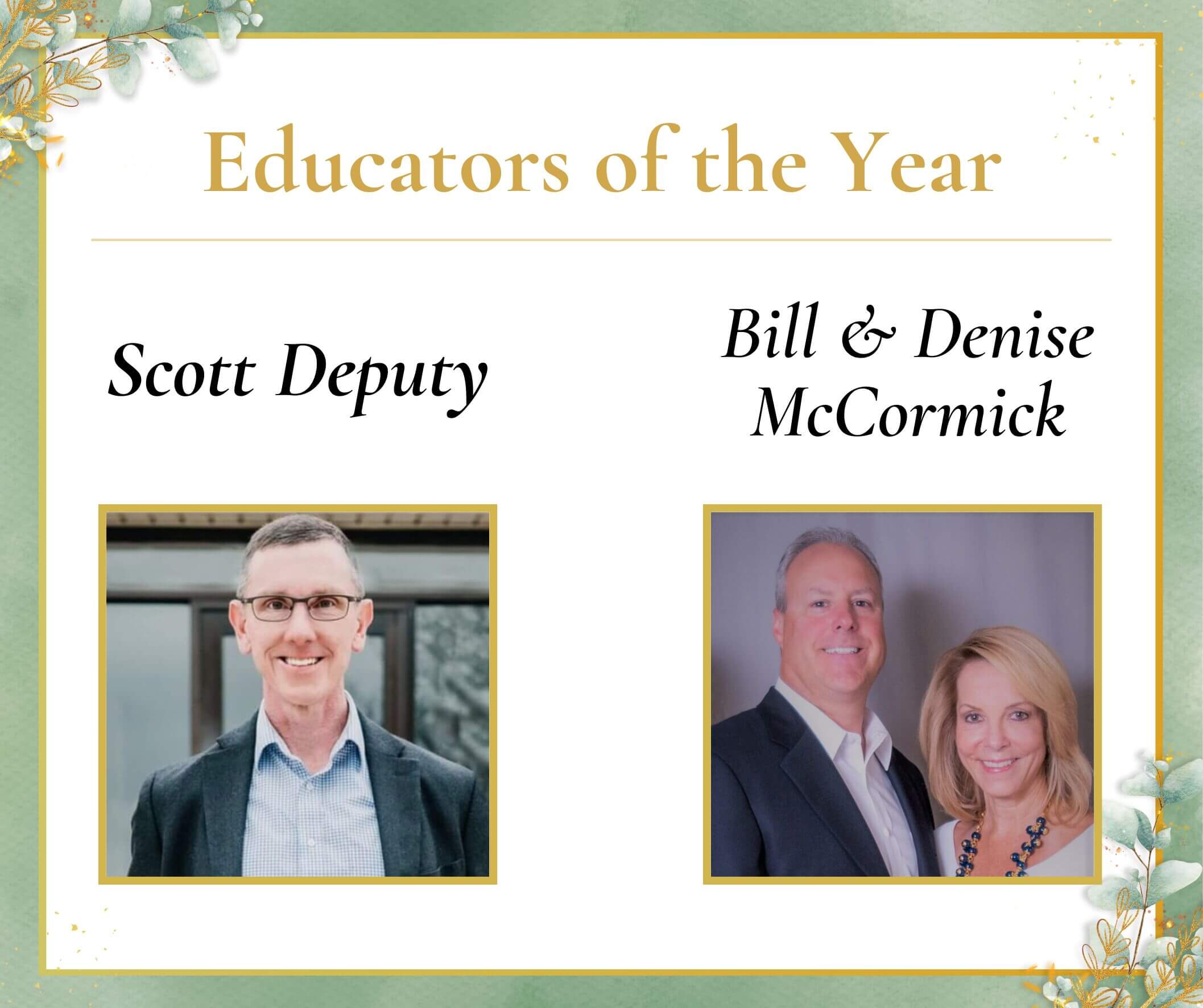 educators of the year