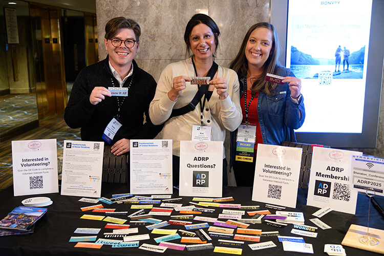 trade show table