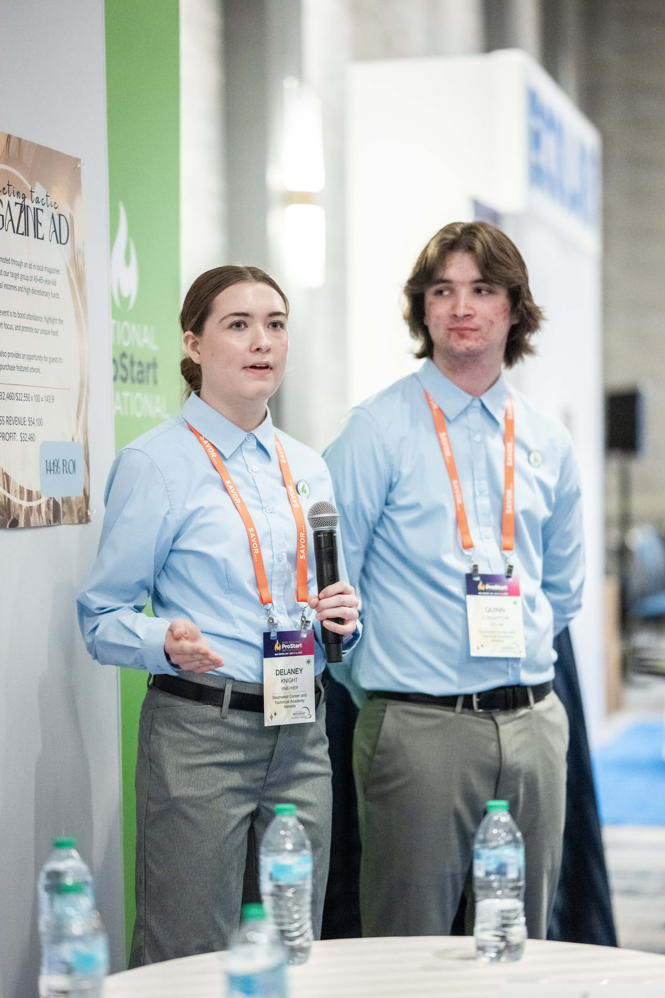 ProStart student culinary training