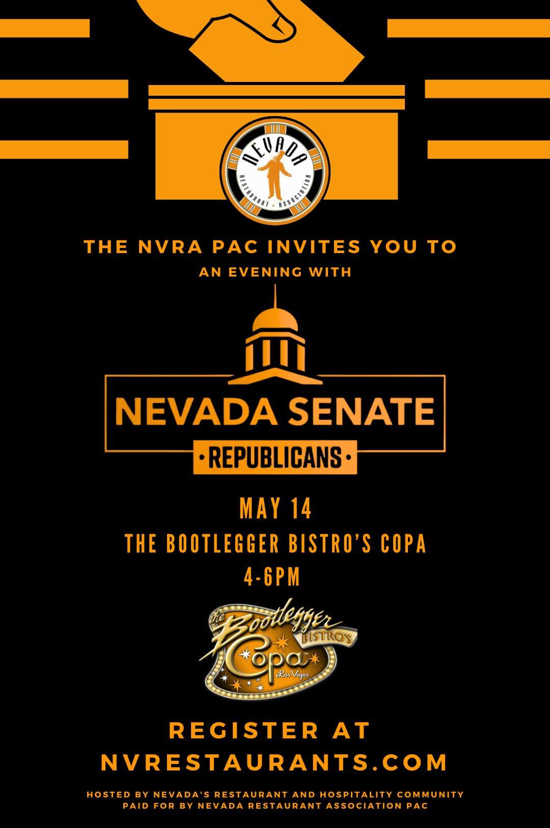 NvRA PAC Senate Republicans Reception Flyer