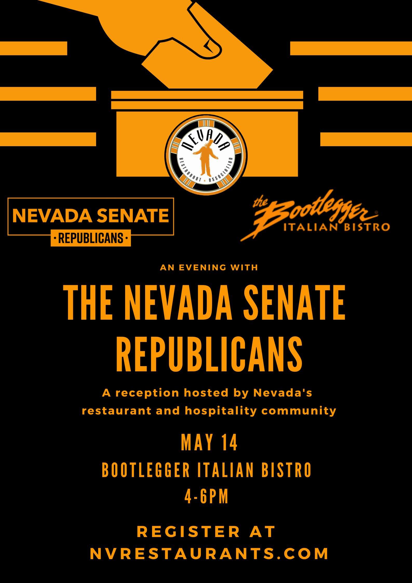 NvRA PAC Senate Republicans Reception Flyer