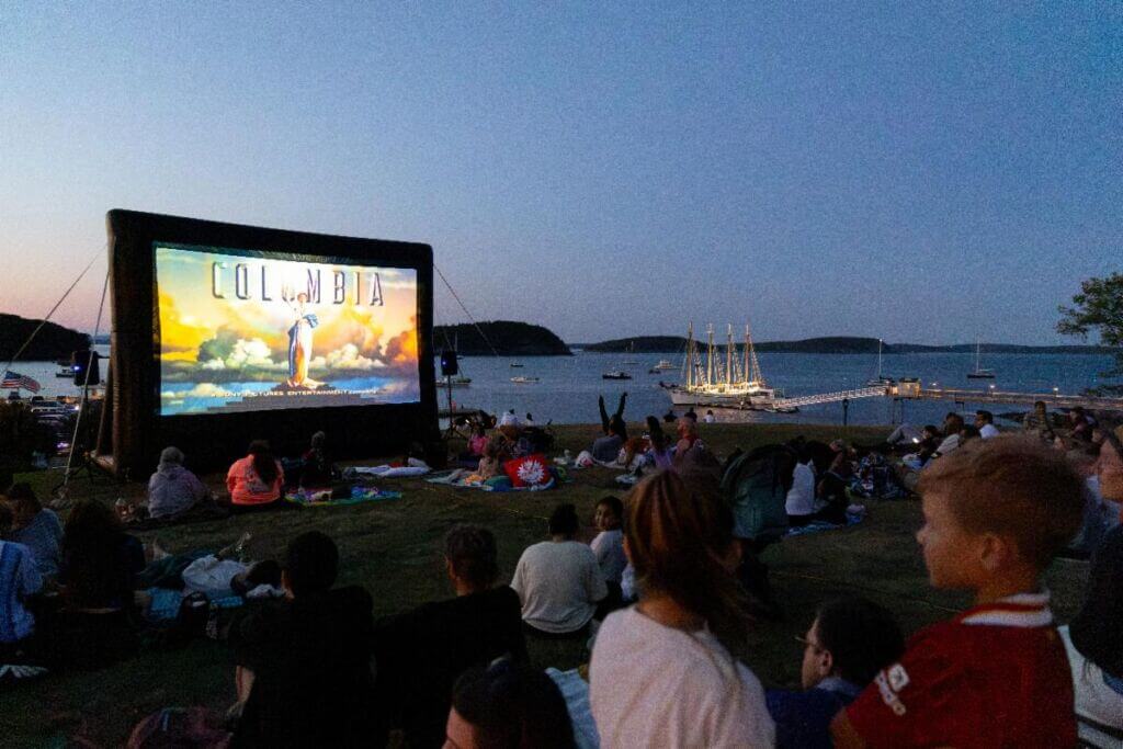 seaside cinema outdoor theater