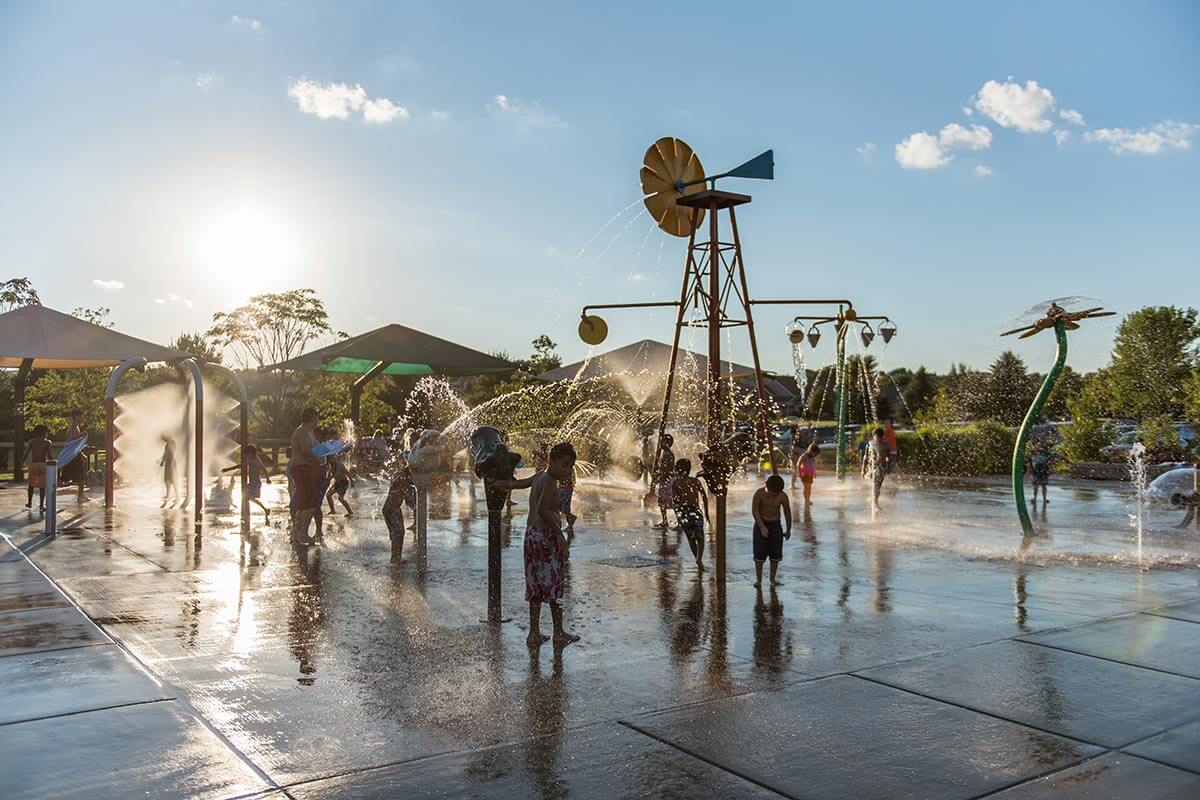 Splash pad