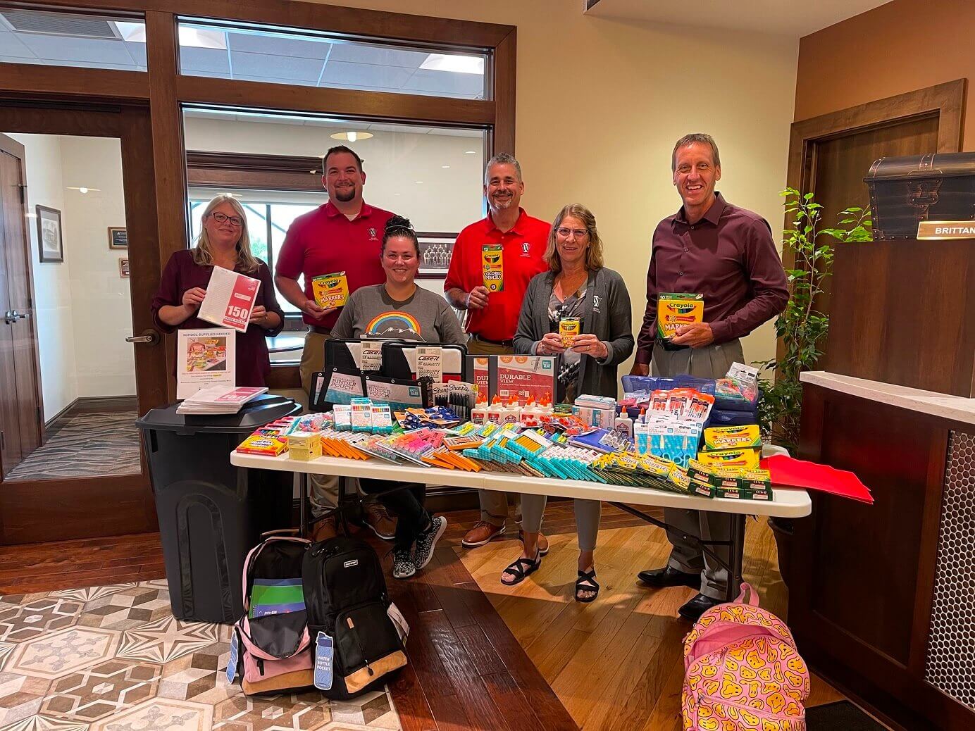 School Supplies Waldo State Bank