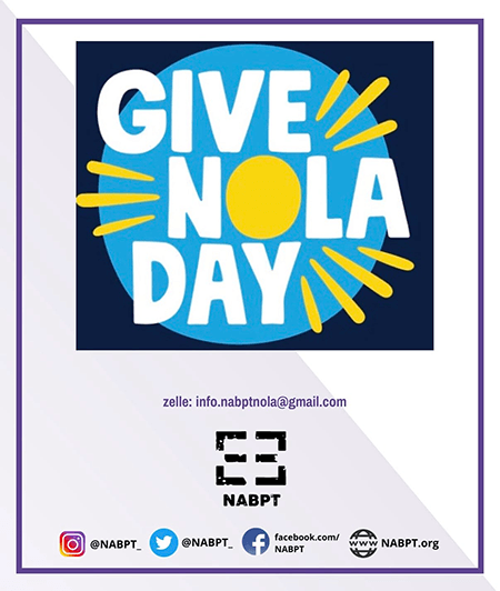 Give NOLA Day cover