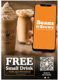 beans and brews coupon