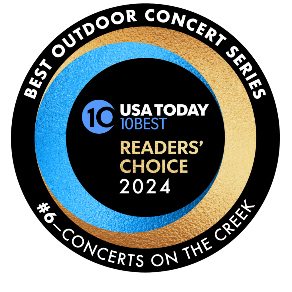 USA Today #6 Best Outdoor Concert Series logo