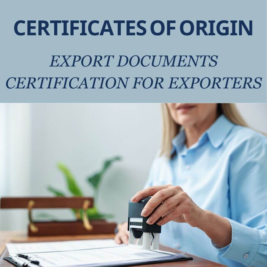 certificate of Origin
