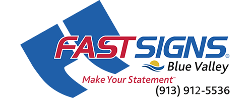 "Fast Signs logo with tagline 'Make Your Statement'