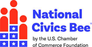 NCB-byUSCCF_DIGITAL_horiz-pos-300x153 National Civics Bee® Logo