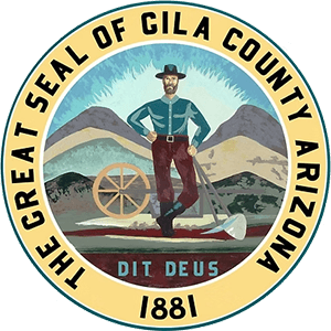 The Great Seal of GILA County Arizona