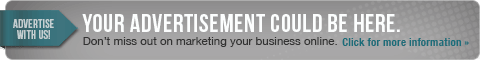 Banner ad reading "Your advertisement could be here. Don't miss out on marketing your business online."