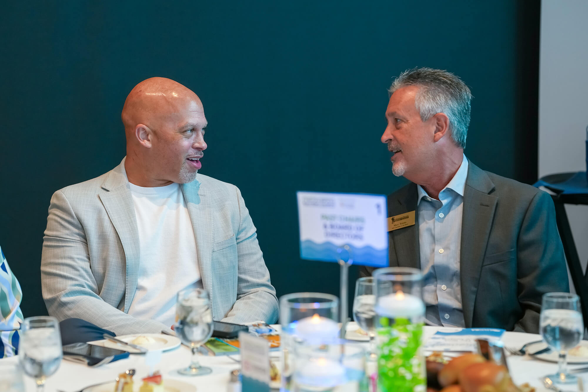 2 people networking