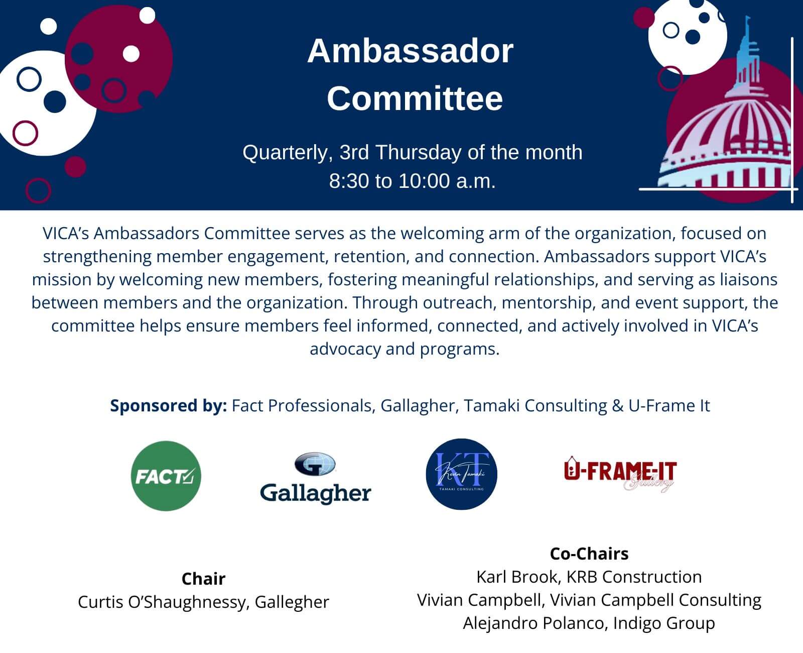 Ambassador Committee Info