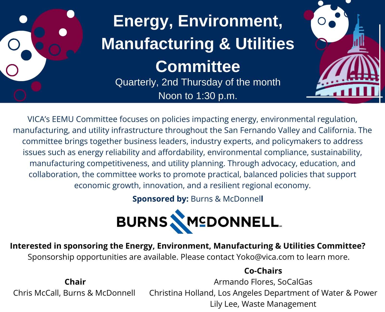 Energy, Environment, Manufacturing & Utilities Committee info