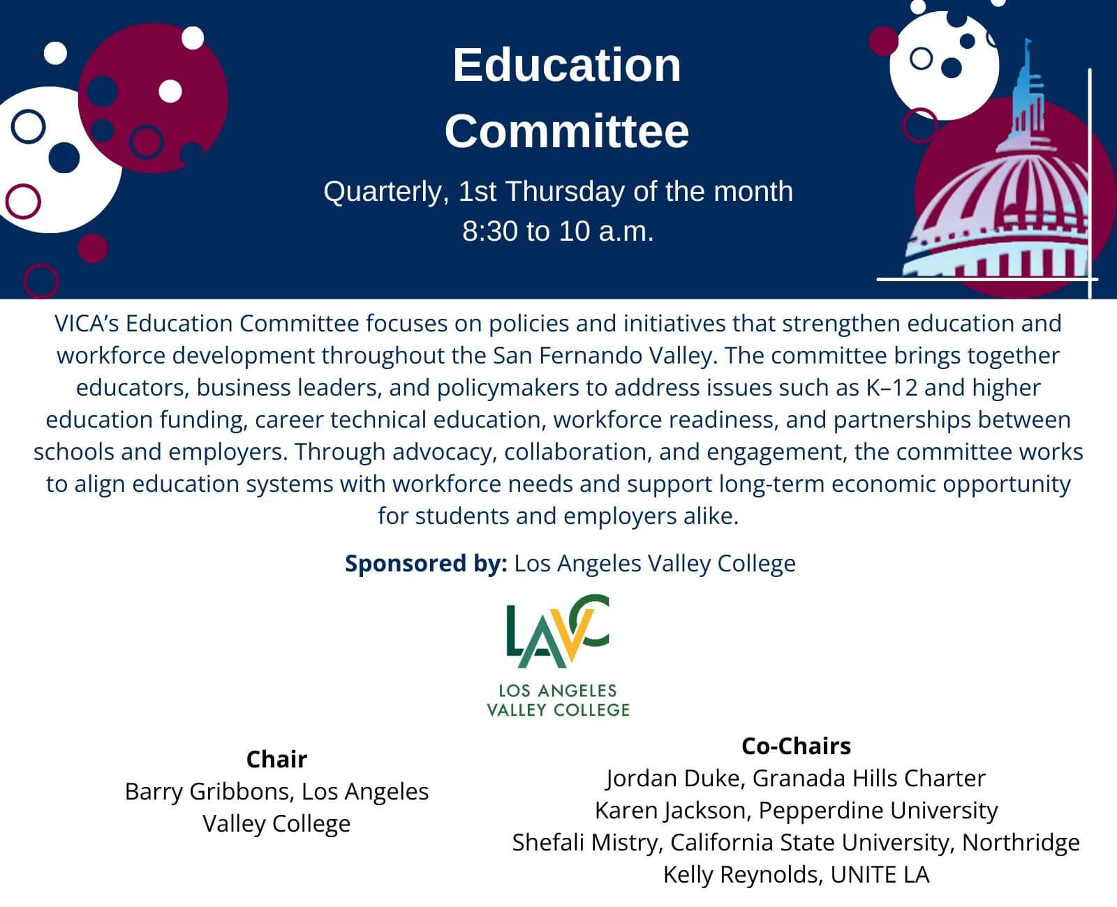 Education Committee Info