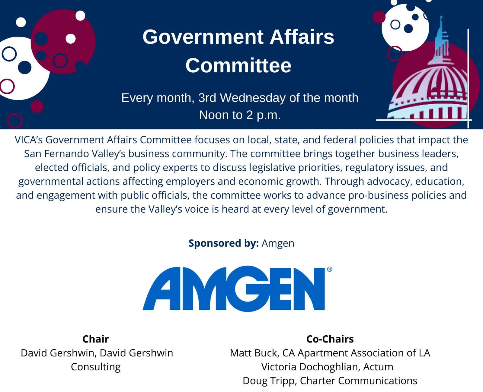 Government Affairs Committee Info