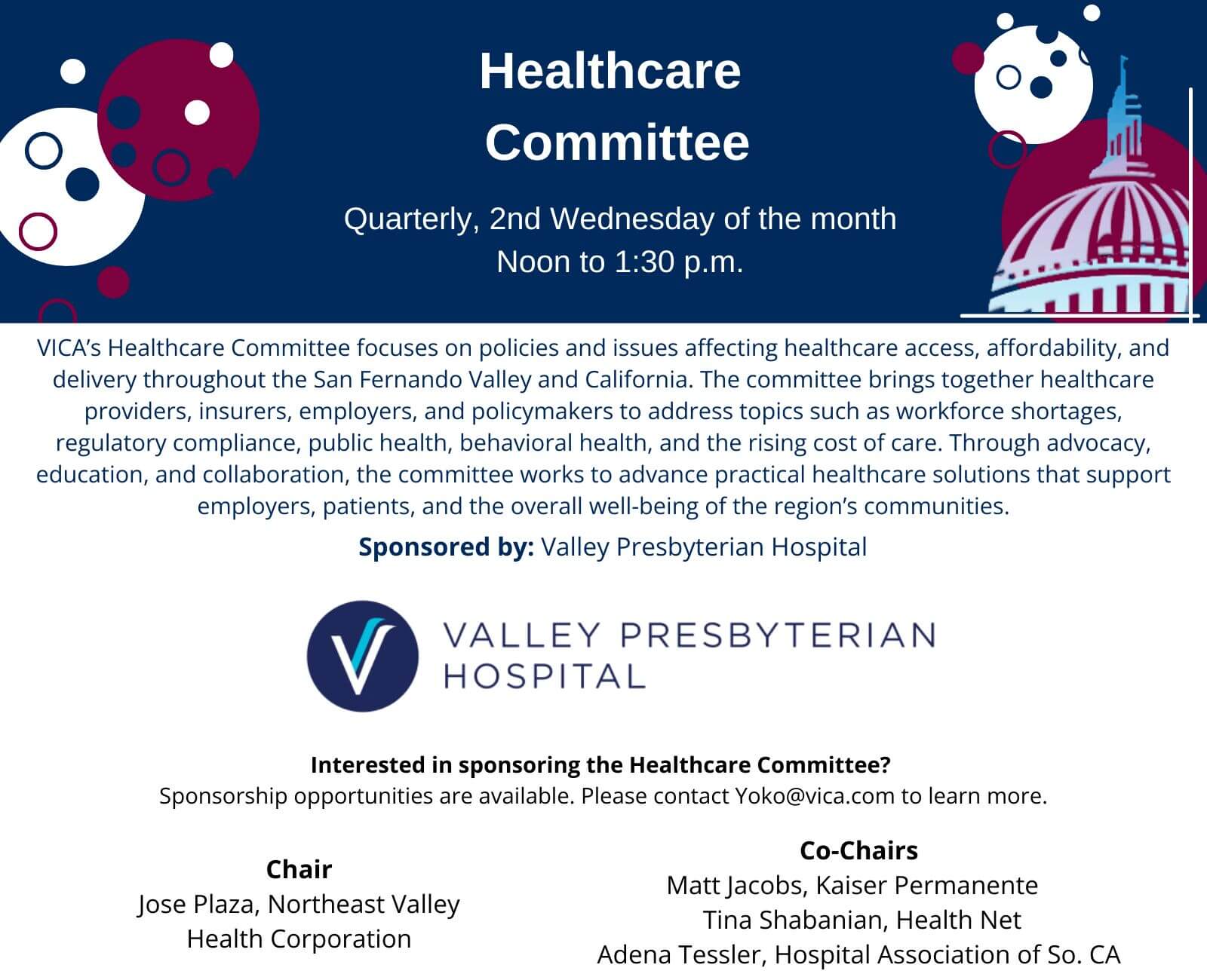 Healthcare Committee Info