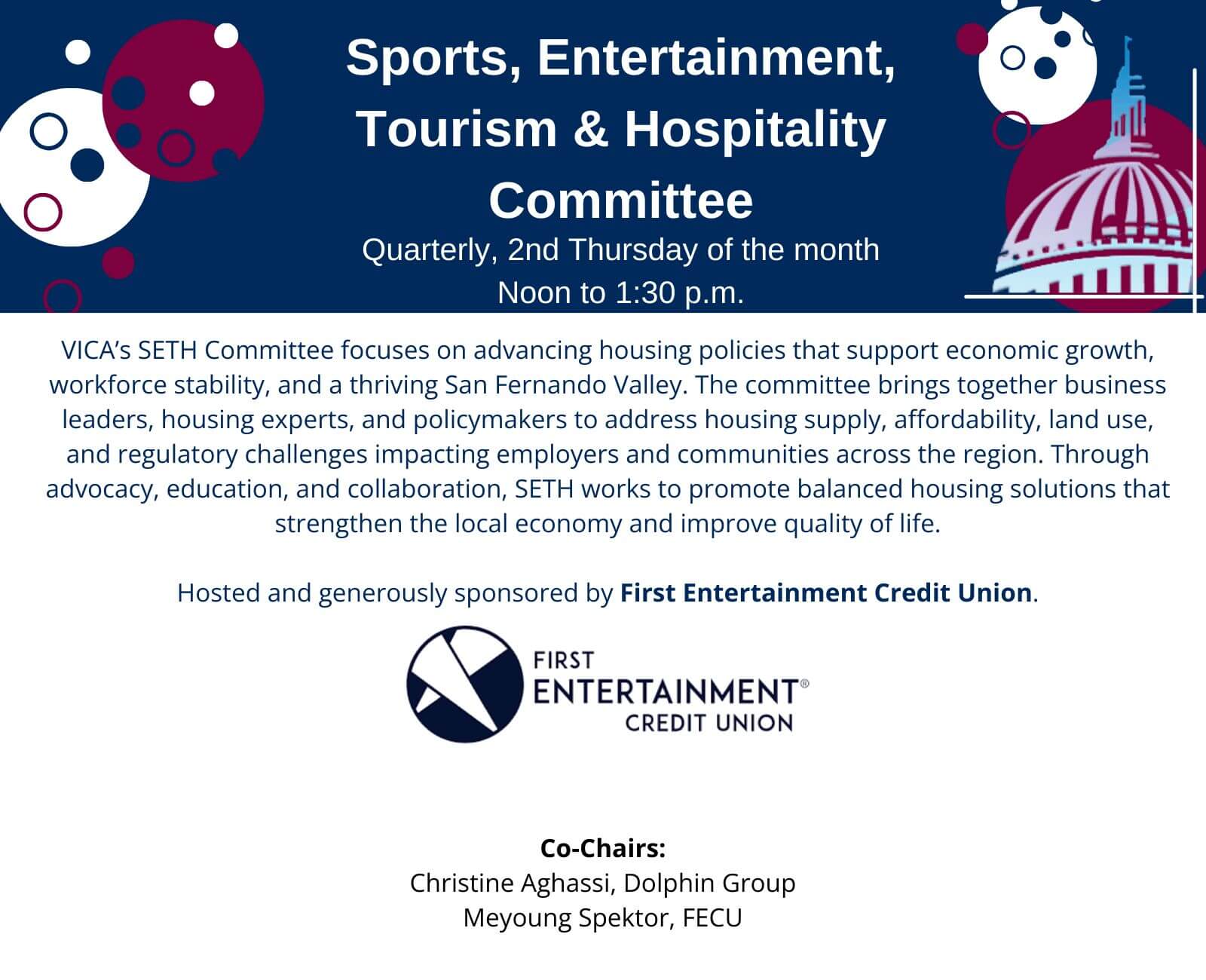 Sports, Entertainment, Tourism & Hospitality Committee Info