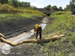 SRFR Install Across Ditch