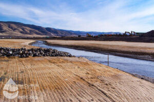 Biodegradable RECP on a Floodplain