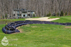 SRFRs used on a golf course for protected wetland