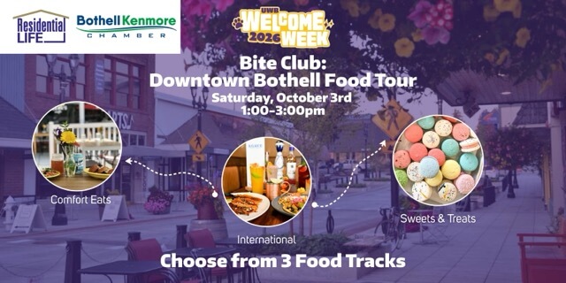 Downtown Bothell Food Tour Website Banner Medium