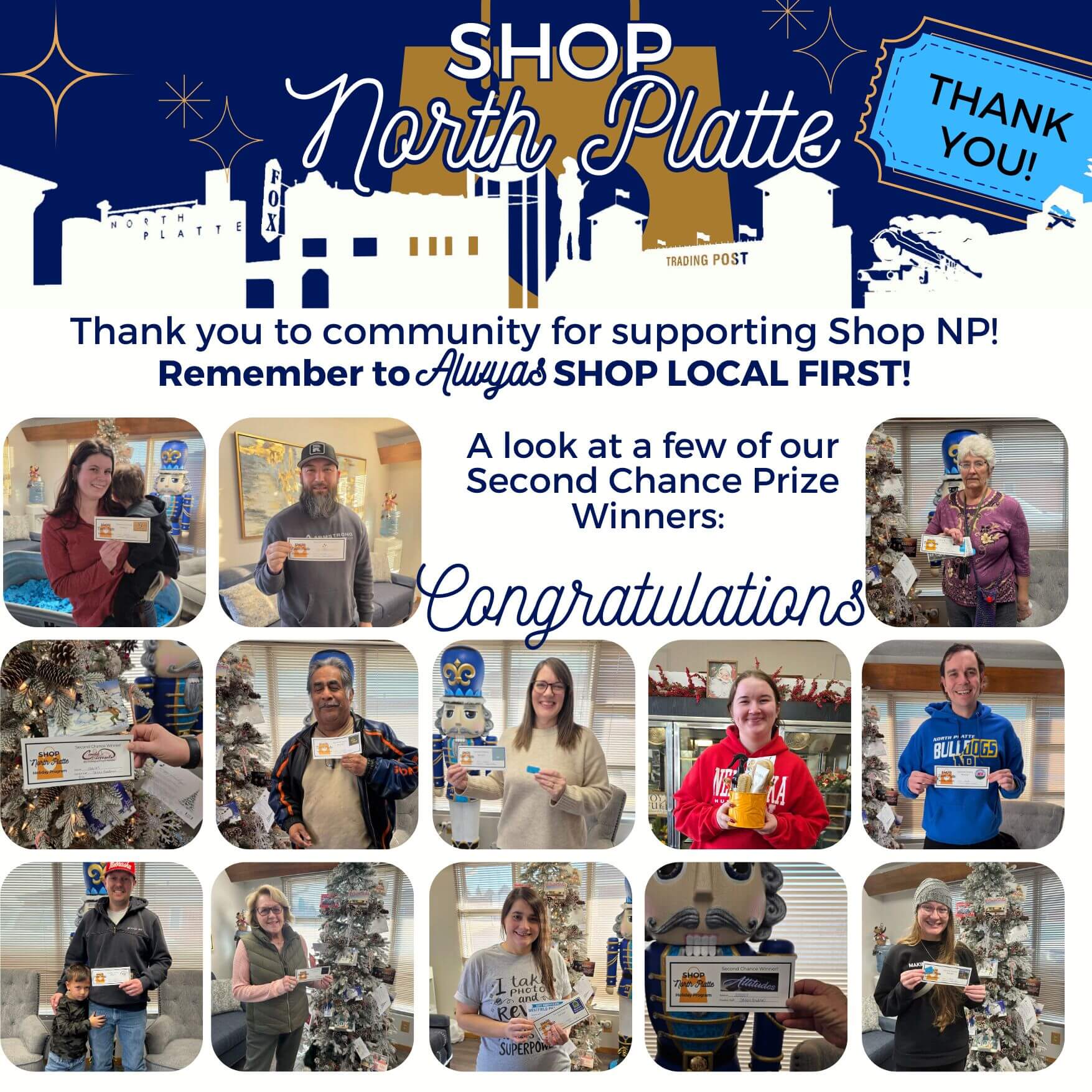 congratulations winners poster