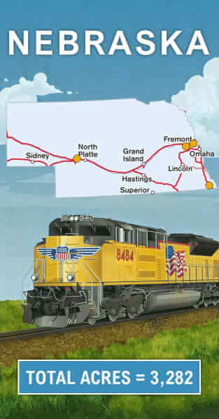 union pacific railroad map
