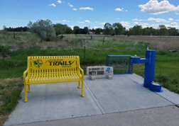 park bench